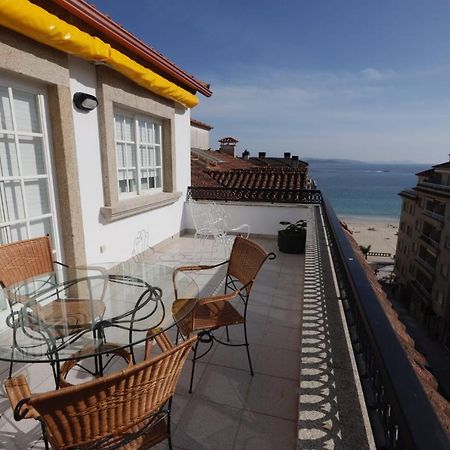 Ferienwohnung Desconectaengalicia Atico Vidal Rocha, Terraza Y Vistas Sanxenxo Exterior foto