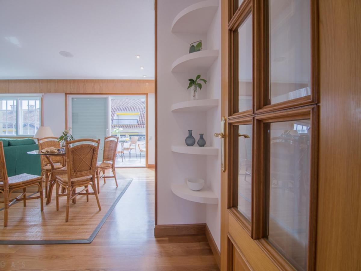 Ferienwohnung Desconectaengalicia Atico Vidal Rocha, Terraza Y Vistas Sanxenxo Exterior foto